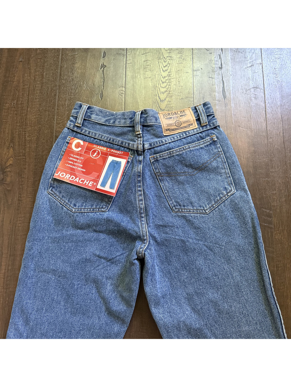 Vintage Deadstock Jordache High Waist Mom Jeans 24x29 NOS 80s 90s Denim